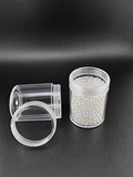 Clear Plastic Bead Storage Containers – 12 Pieces