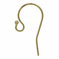14K Gold Filled Ball End Ear Wire,1.5mm(ball)