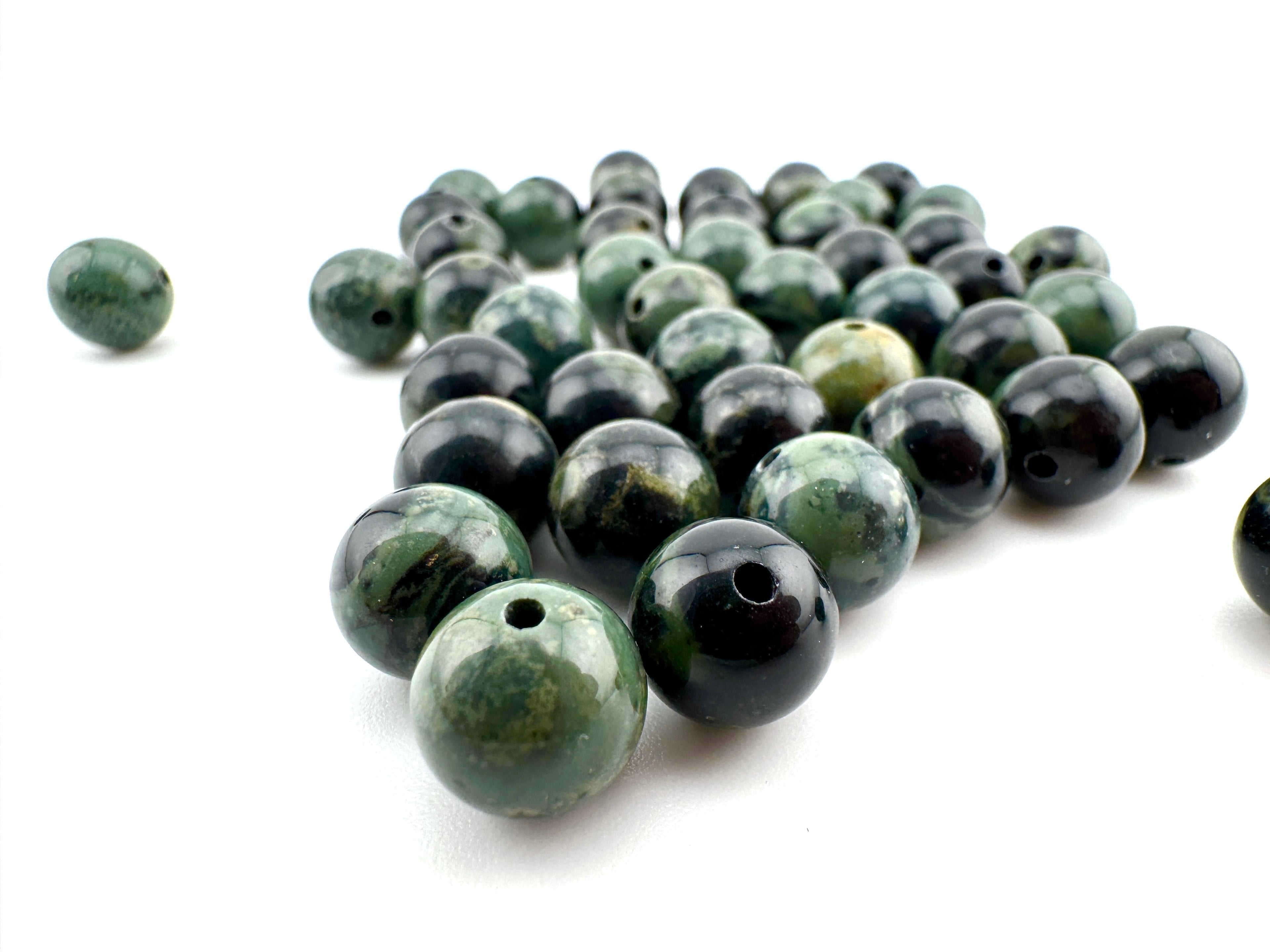 Kambamba Stone Beads Available in 4mm, 6mm, 8mm Sizes