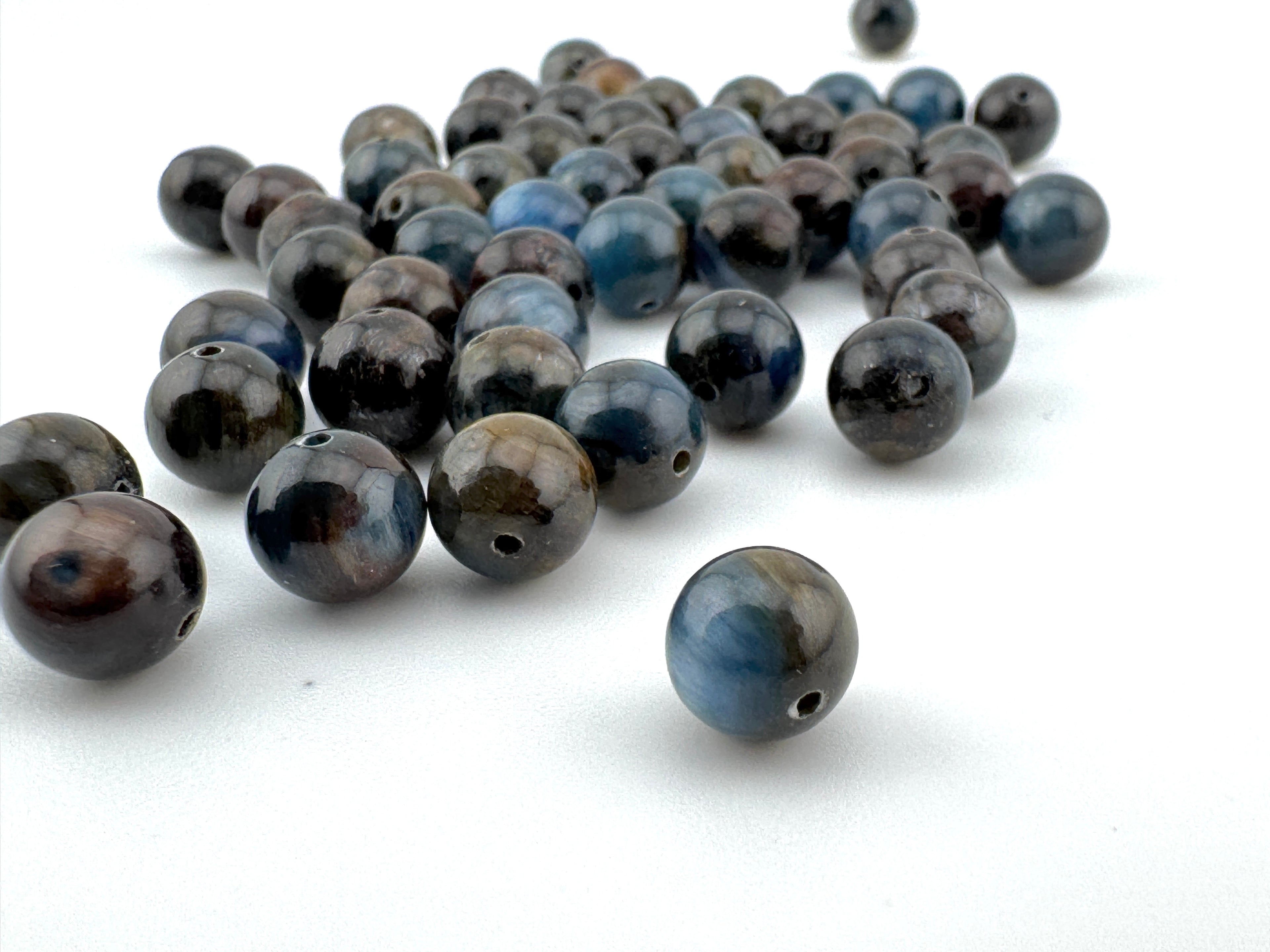 Kyanite Bracelet Available in 6mm, 8mm Sizes