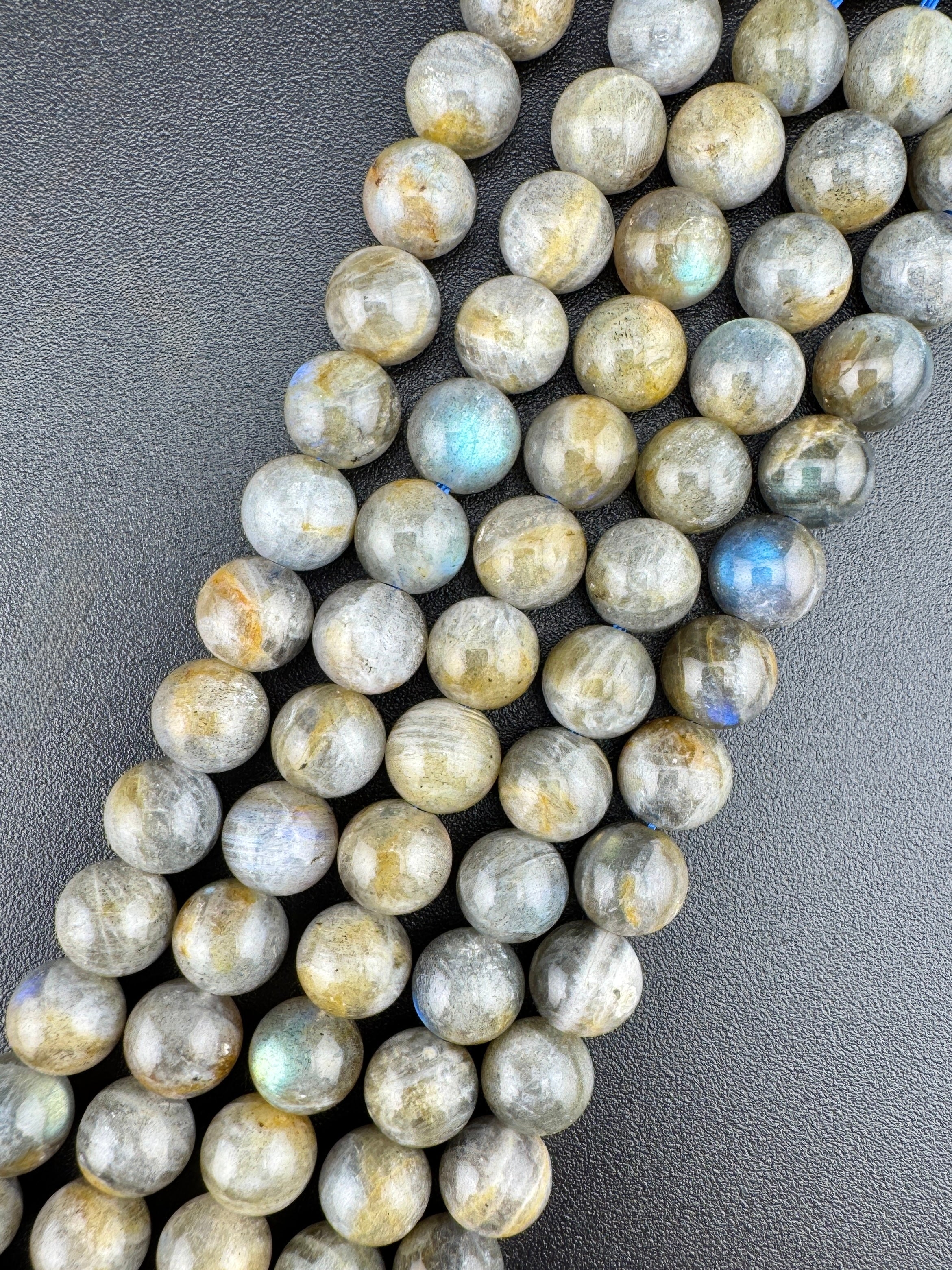 Blue Pearl Labradorite Beads Available in 6mm,8mm, 10mm, 12mm Sizes