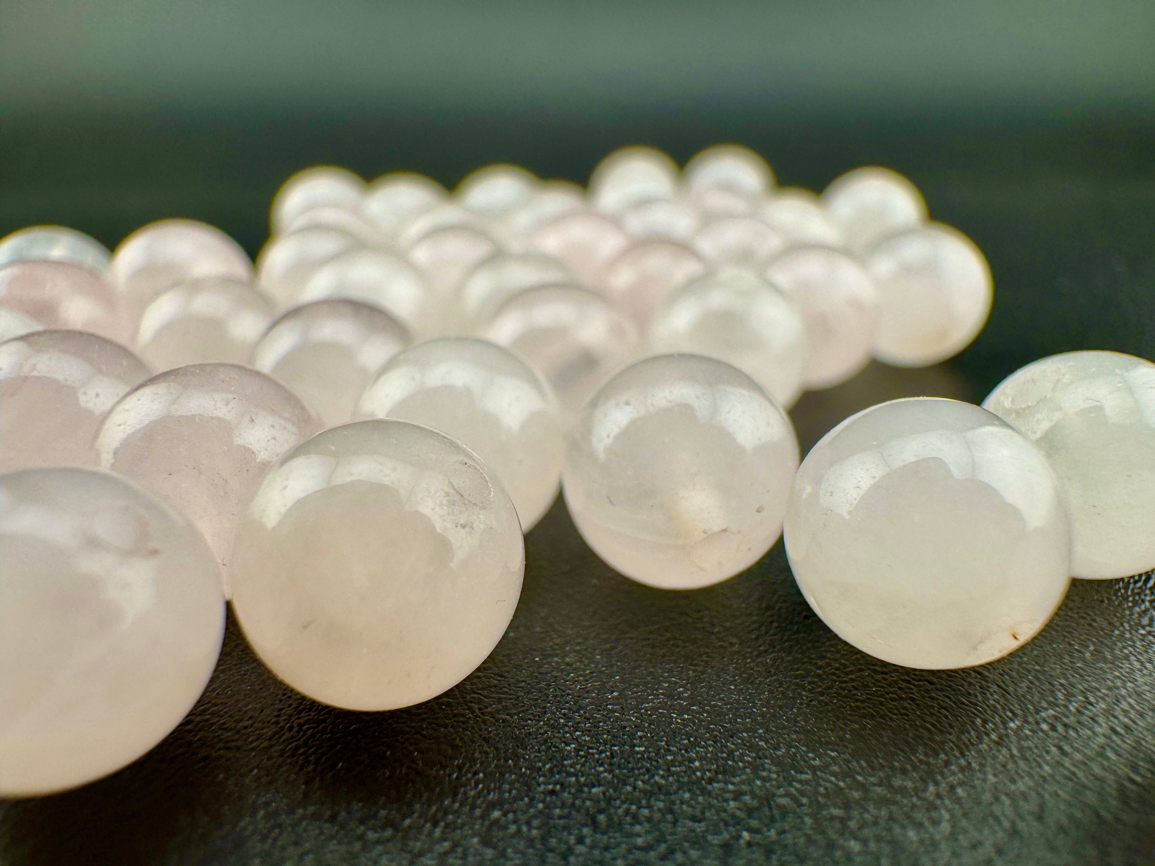 Madagascar Rose Quartz Beads Available in 8mm Sizes