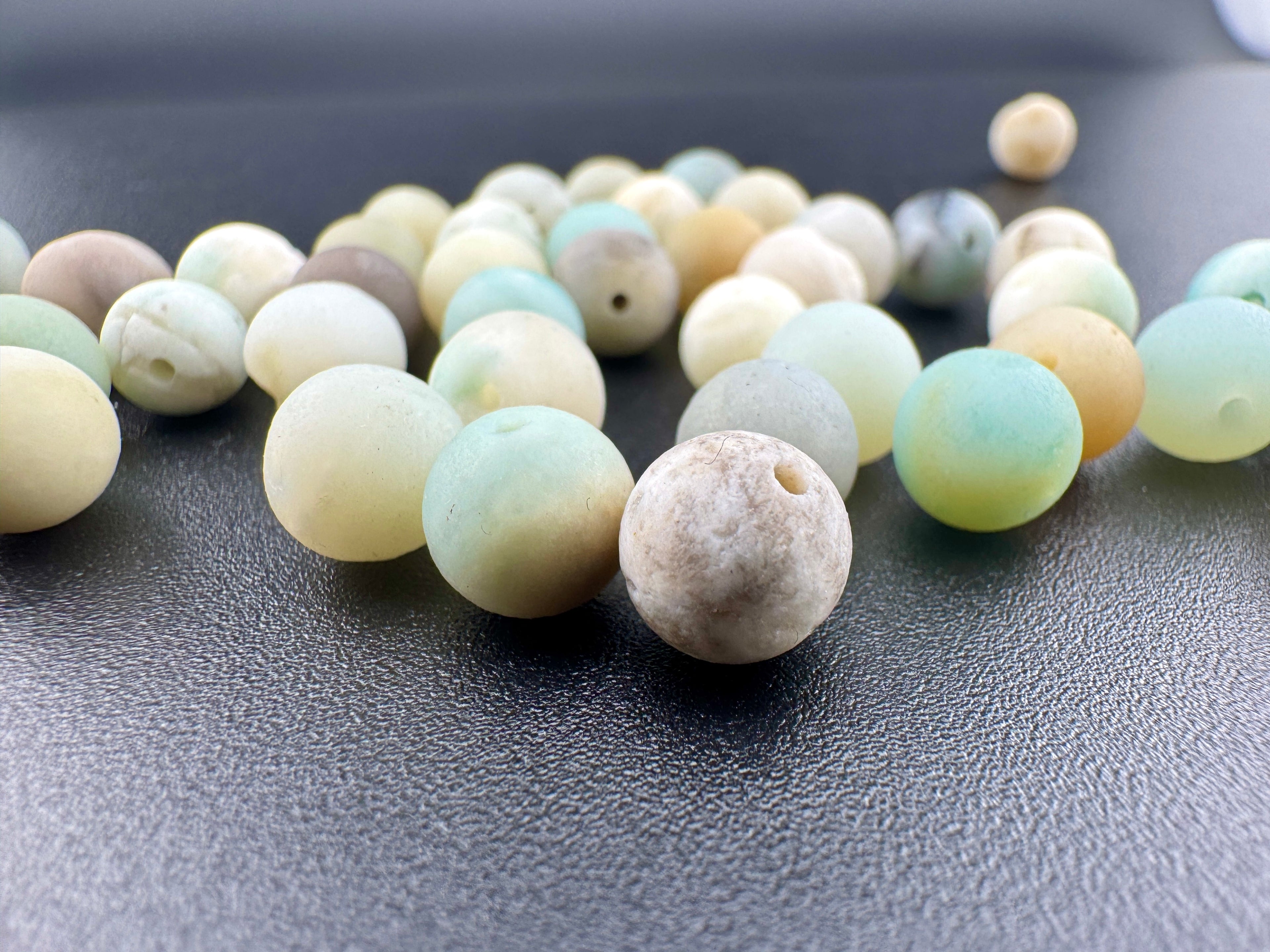 Matte Amazonite Bracelet Available in 6mm, 8mm, 10mm Sizes