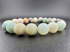 Matte Amazonite Bracelet Available in 6mm, 8mm, 10mm Sizes
