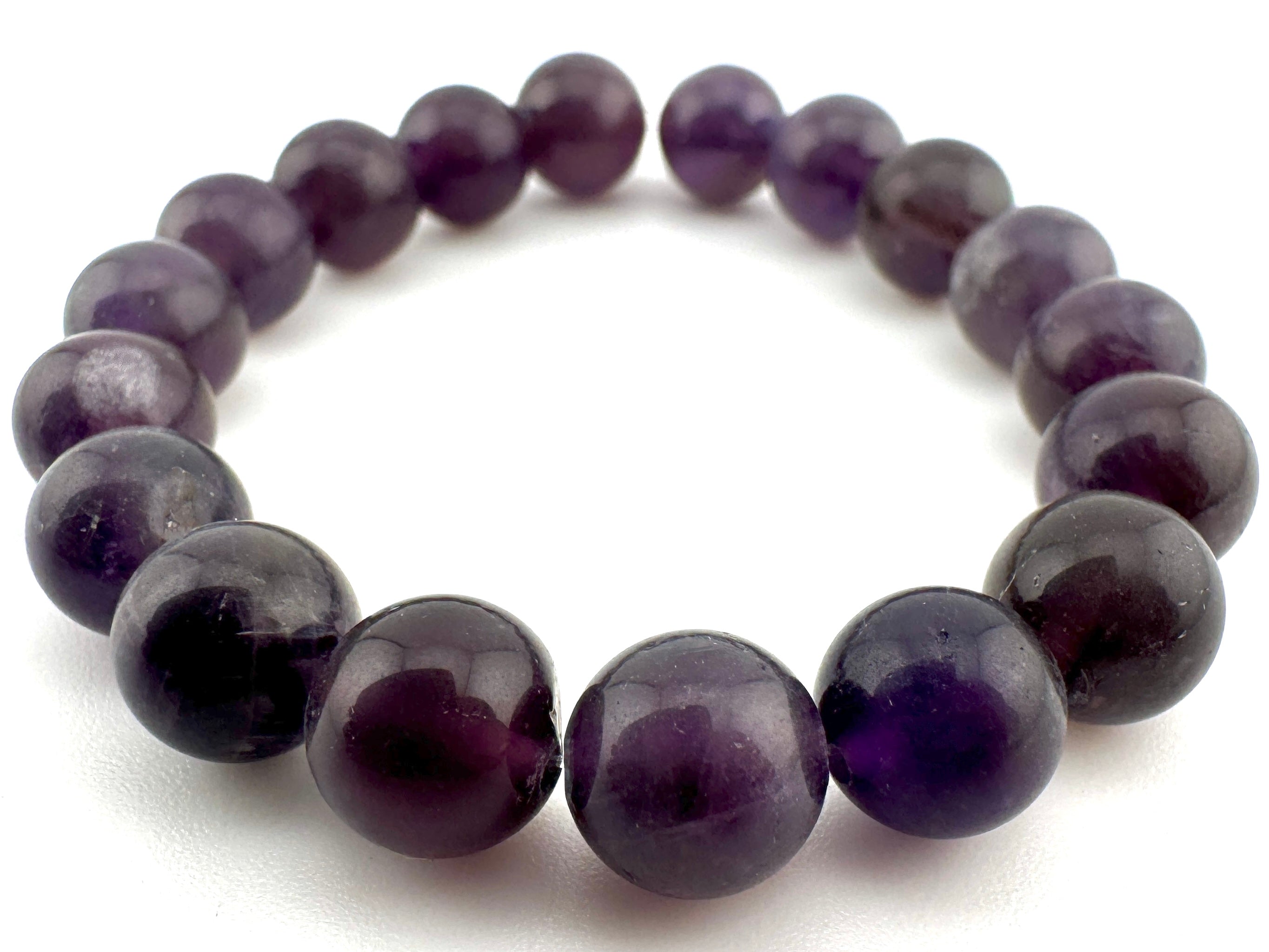 Matte Amethyst Bracelet Available in 6mm, 8mm Sizes