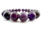 Matte Amethyst Bracelet Available in 6mm, 8mm Sizes