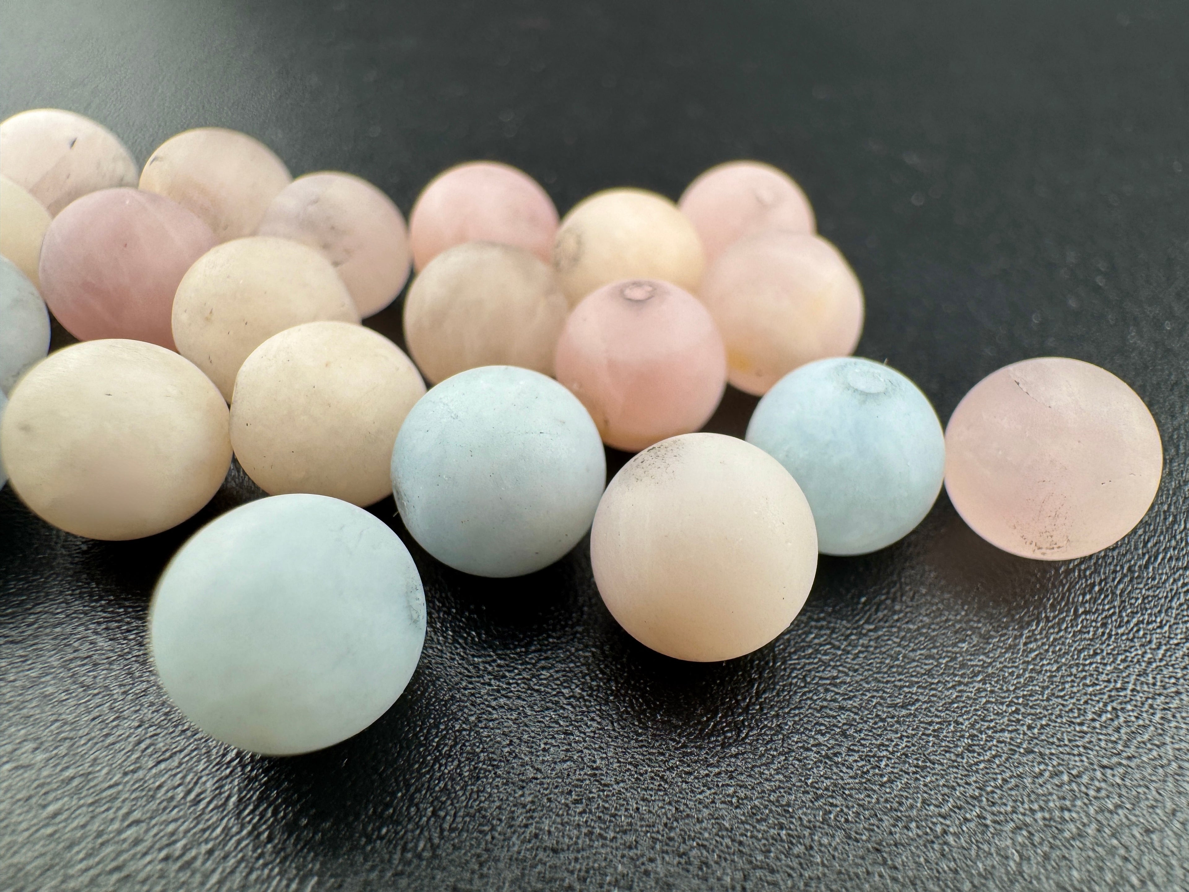 Matte Chalcedoney Quartz Beads Available in 8mm Sizes