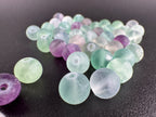 Matte Fluorite Beads Available in 6mm, 8mm Sizes