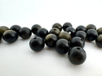 Matte Golden Obsidian Beads Available in 6mm, 8mm Sizes