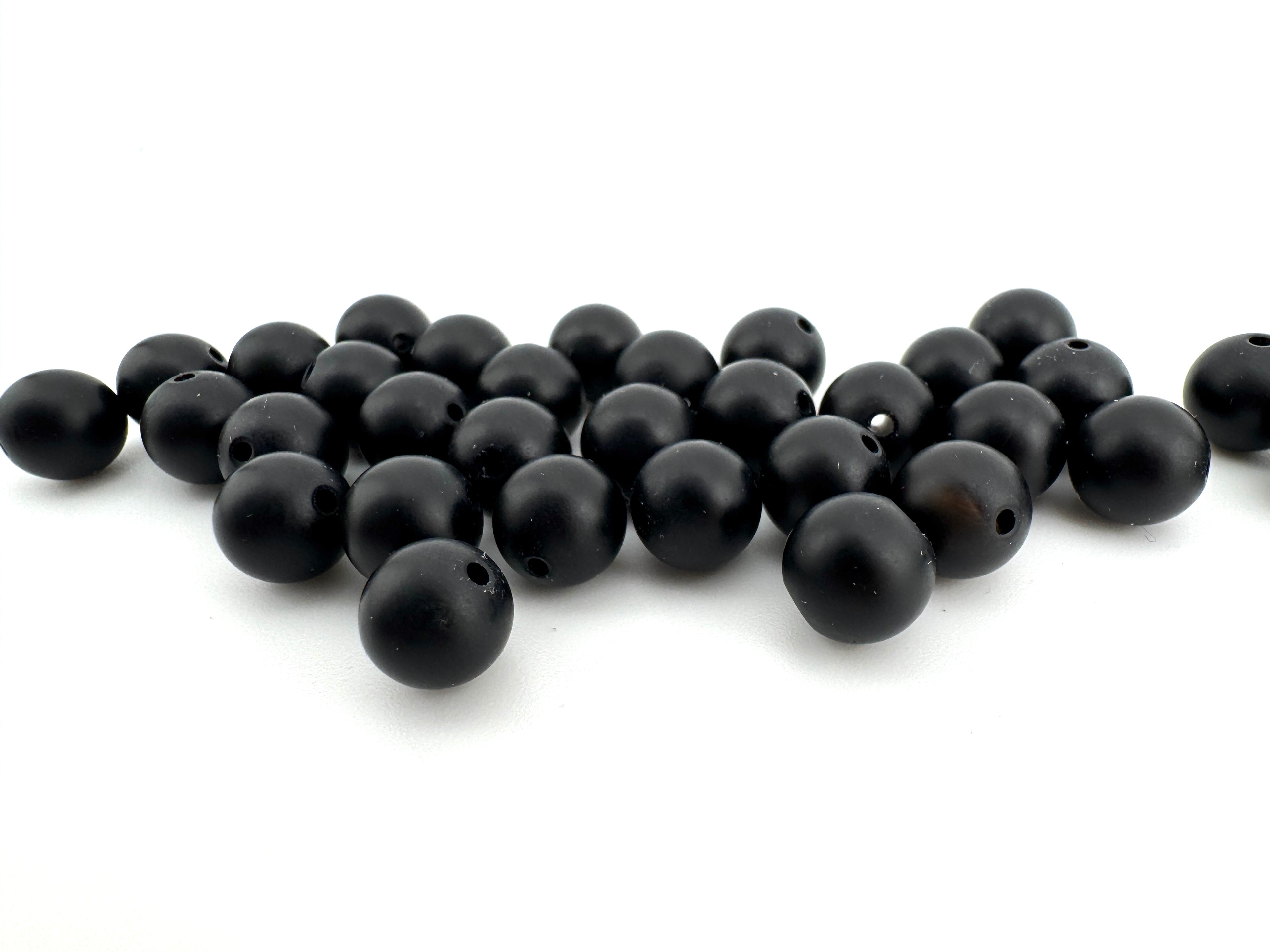 Matte Onyx Bracelet Available in 4mm, 6mm, 6mm Faceted, 8mm, 8mm Faceted, 10mm Sizes