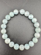 Medium Quality Aquamarine Bracelet Available in 6mm, 8mm Sizes