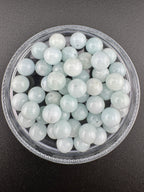 Medium Quality Aquamarine Beads Available in 6mm, 8mm Sizes