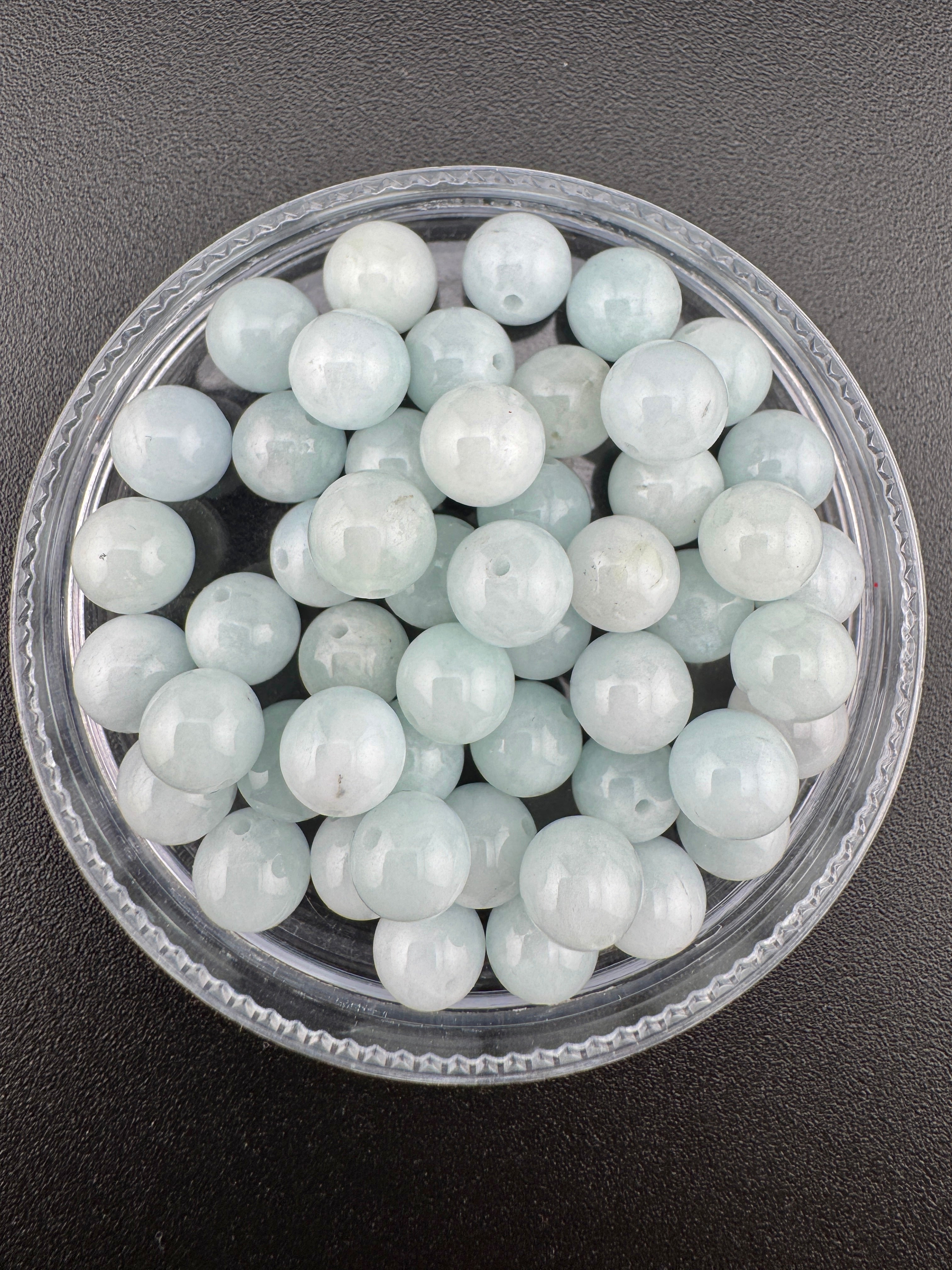 Medium Quality Aquamarine Beads Available in 6mm, 8mm Sizes