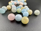 Morganite Beads Available in 6mm, 8mm, 10mm Sizes