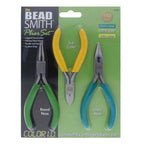 3-Piece Economy Jewelry Making Pliers Set – Chain Nose, Round Nose & Side Cutter Pliers