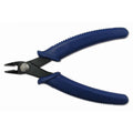 BeadSmith Economy Flush Cutter with Blue Handles – 5″ Precision Wire Cutting Tool for Jewelry & Craft Projects