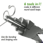 6-Step Wire Looping Pliers – Consistent Wire Loops for Jewelry Making