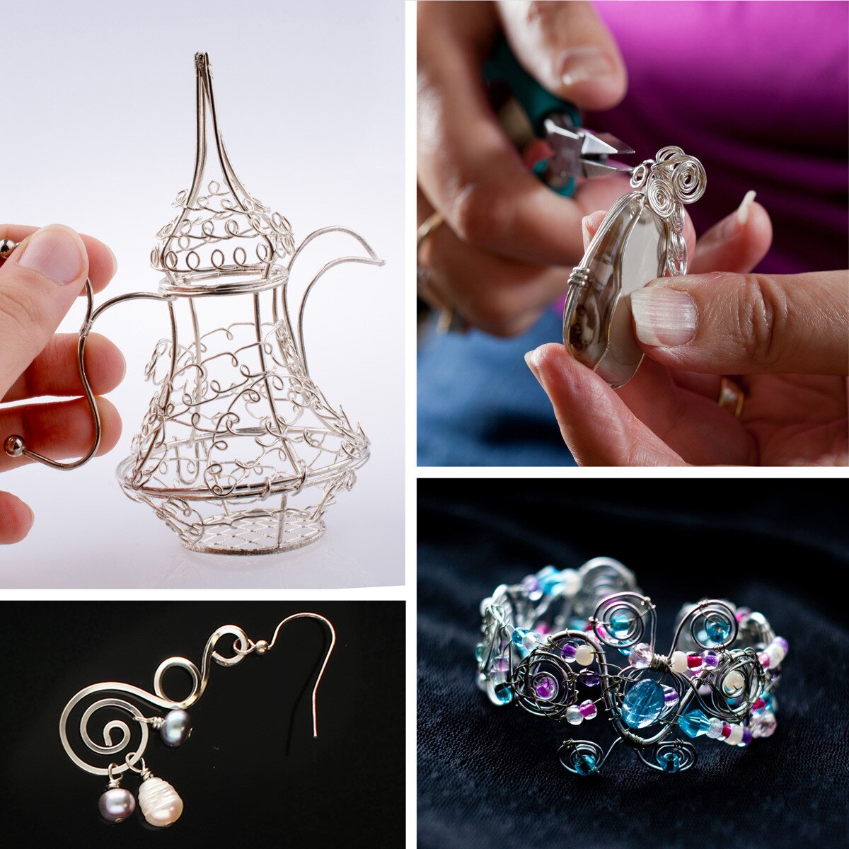 6-Step Wire Looping Pliers – Consistent Wire Loops for Jewelry Making