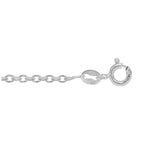 Sterling Silver, 1.7mm Cable Chain (16-Inch)