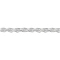 Sterling Silver, 1.2mm Diamond Cut Rope Chain.