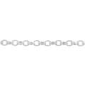 Sterling Silver, 1.5mm Diamond Cut Oval Light Belcher Chain