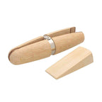 Wooden Clamp with Wedge – Jewelry Holding Tool