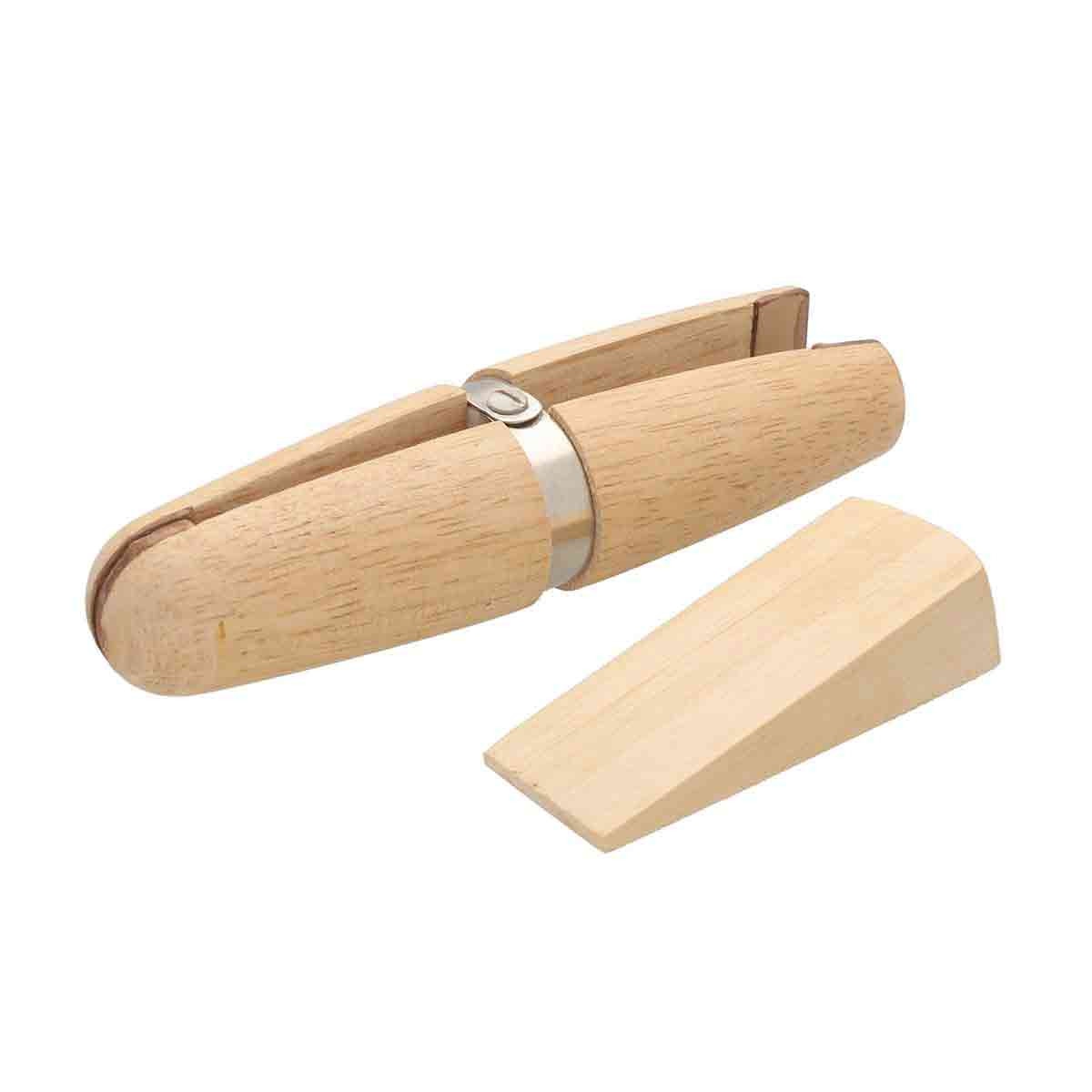 Wooden Clamp with Wedge – Jewelry Holding Tool