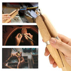 Wooden Clamp with Wedge – Jewelry Holding Tool