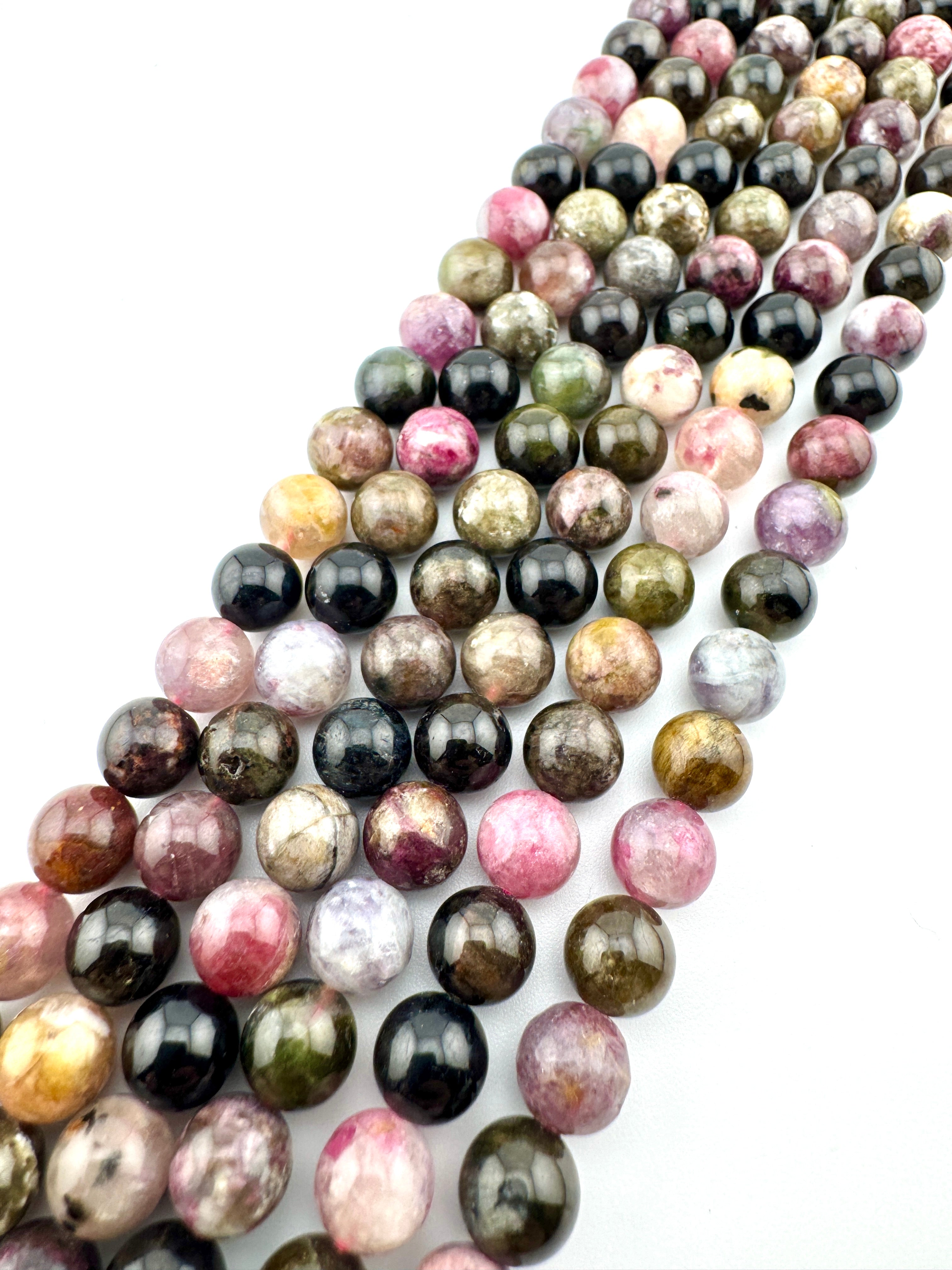 Rainbow Tourmaline Bracelet Available in 6mm, 8mm Sizes