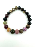 Rainbow Tourmaline Bracelet Available in 6mm, 8mm Sizes