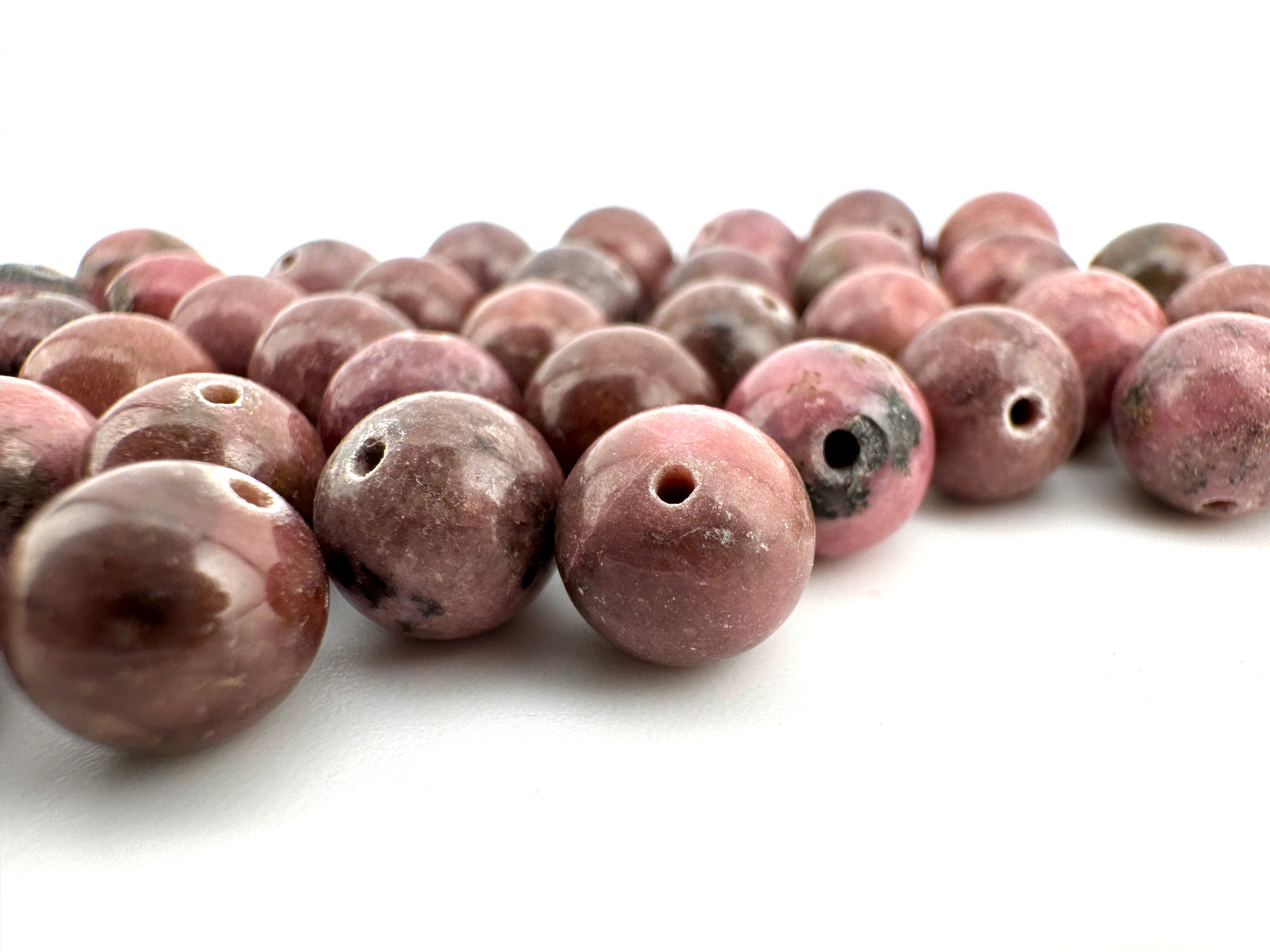 Rose Jasper Beads Available in 6mm, 8mm Sizes