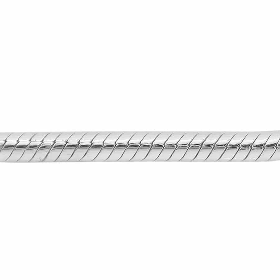 Sterling Silver, 0.8mm Snake Chain.
