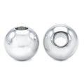 Sterling Silver Plain Ball Bead