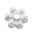 Sterling Silver, Daisy Flower Spacer