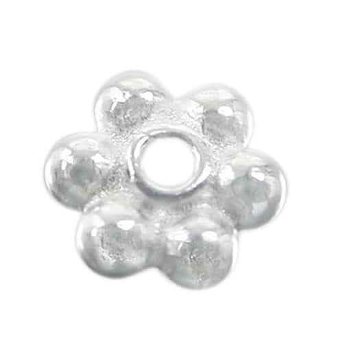 Sterling Silver, Daisy Flower Spacer