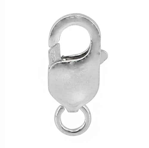 Sterling Silver Lobster Clasp With Open Jump Ring