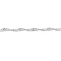 Sterling Silver, 1.7mm Singapore Chain.