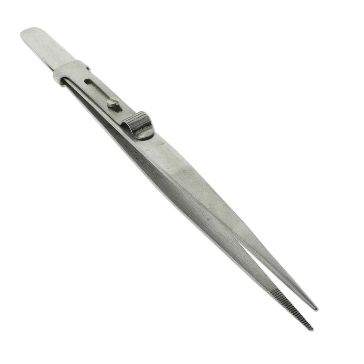 Side Locking Tweezers for Jewelry Making – 6-1/4″