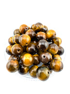 Tigers Eye Bracelet Available in 4mm, 6mm, 8mm, 10mm, 12mm, 14mm Sizes