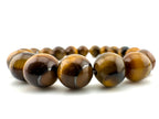 Tigers Eye Bracelet Available in 4mm, 6mm, 8mm, 10mm, 12mm, 14mm Sizes
