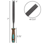 Vintaj Metal File – Large #2 Cut 0.40″ Wide for Jewelry Making & Metal Finishing