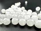 White Jade Beads Available in 6mm, 8mm Sizes