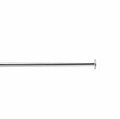 925 Sterling Silver Flat Head Pin, 1.5"