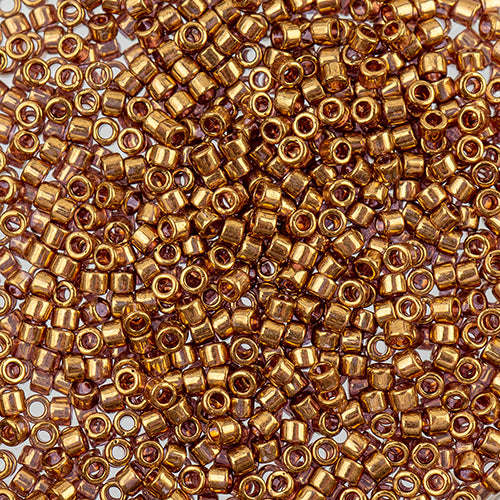Delica Bead 11/0  LT. Topaz Gold Luster
