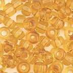 Czech Seed Bead 2/0 22g Vial Transparent TOPAZ