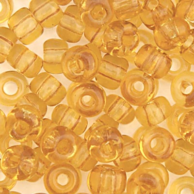 Czech Seed Bead 2/0 22g Vial Transparent TOPAZ