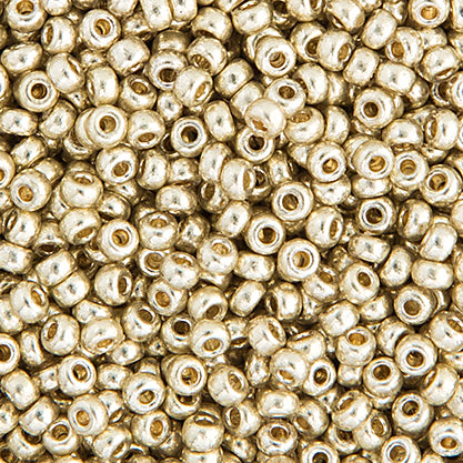 Miyuki Seed Beads 11/0 Galvanized  Duracoat Silver