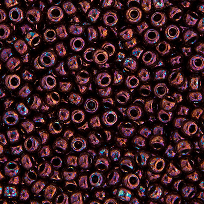 Miyuki Seed Beads 11/0 Raspberry Opaque Metallic