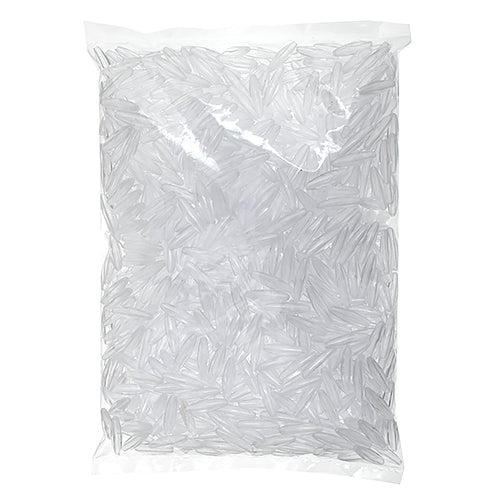 Spaghetti 19x6mm Transparent Crystal