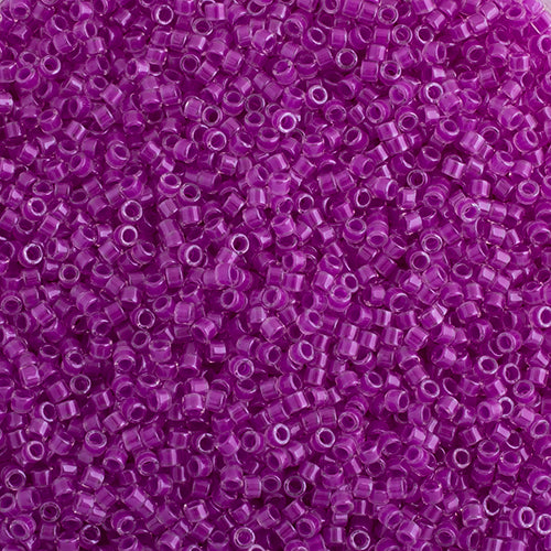 Delica Bead 11/0  Plum Luminous Neon Color